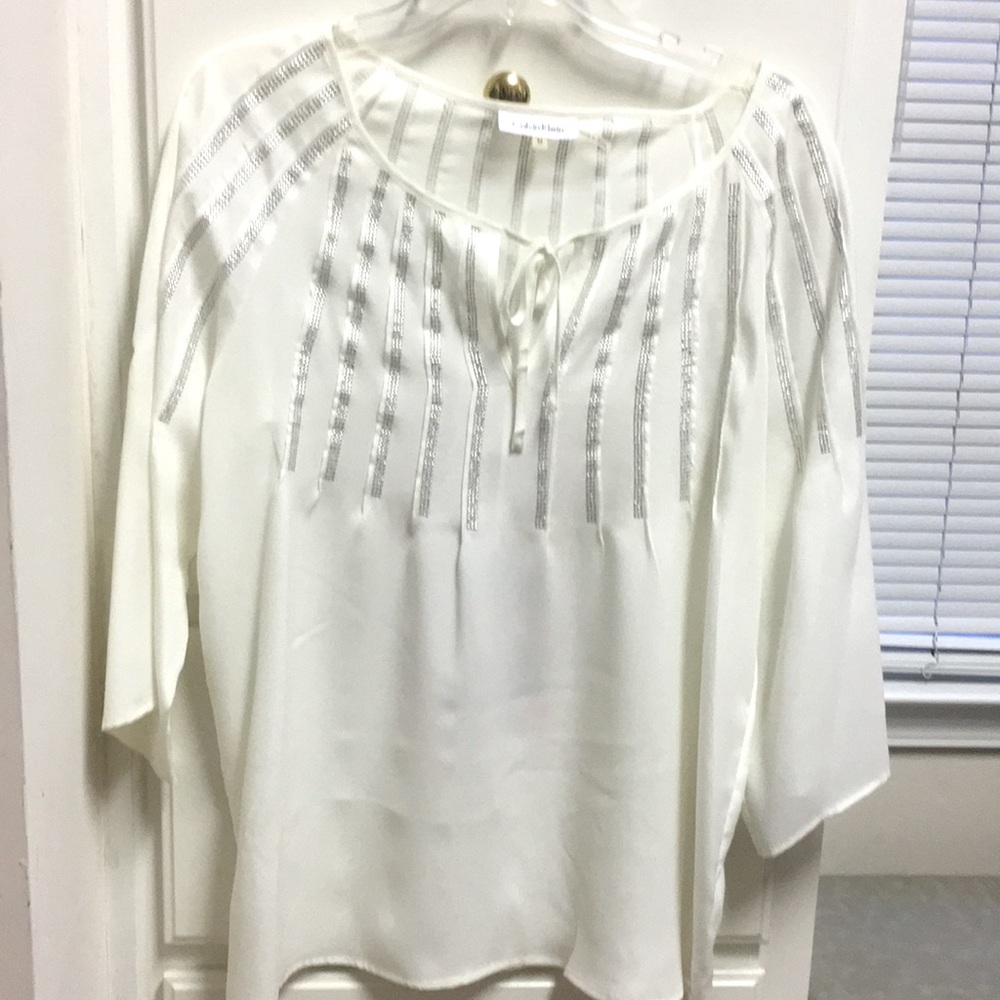 Calvin Klein pullover top.